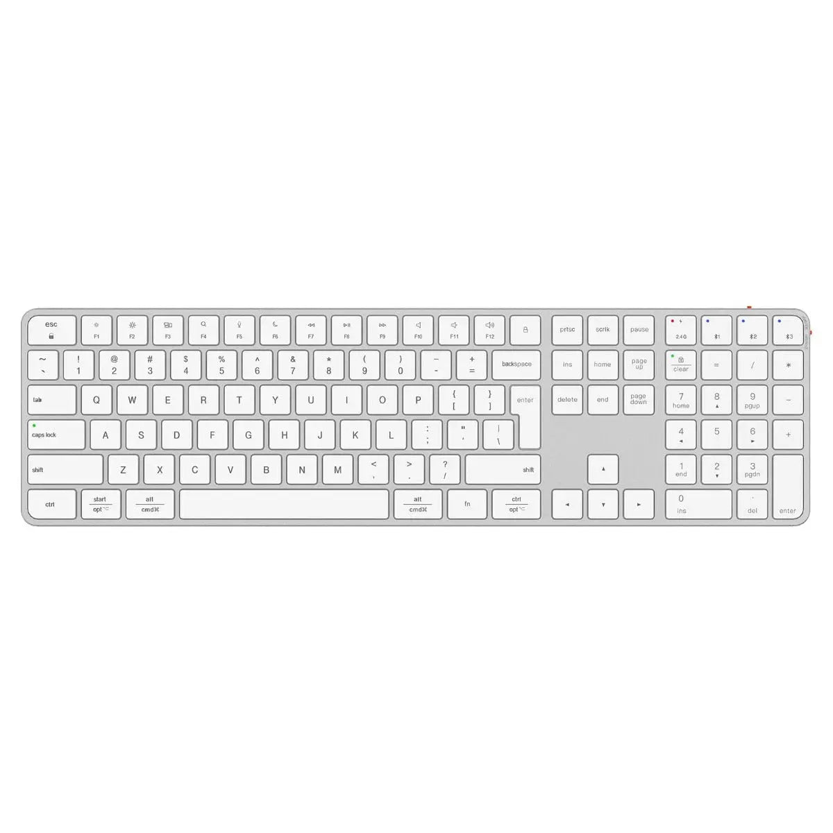 Meetion MT-C230MW Σετ Πληκτρολόγιο & Ποντίκι 2.4G Bluetooth Λευκό US