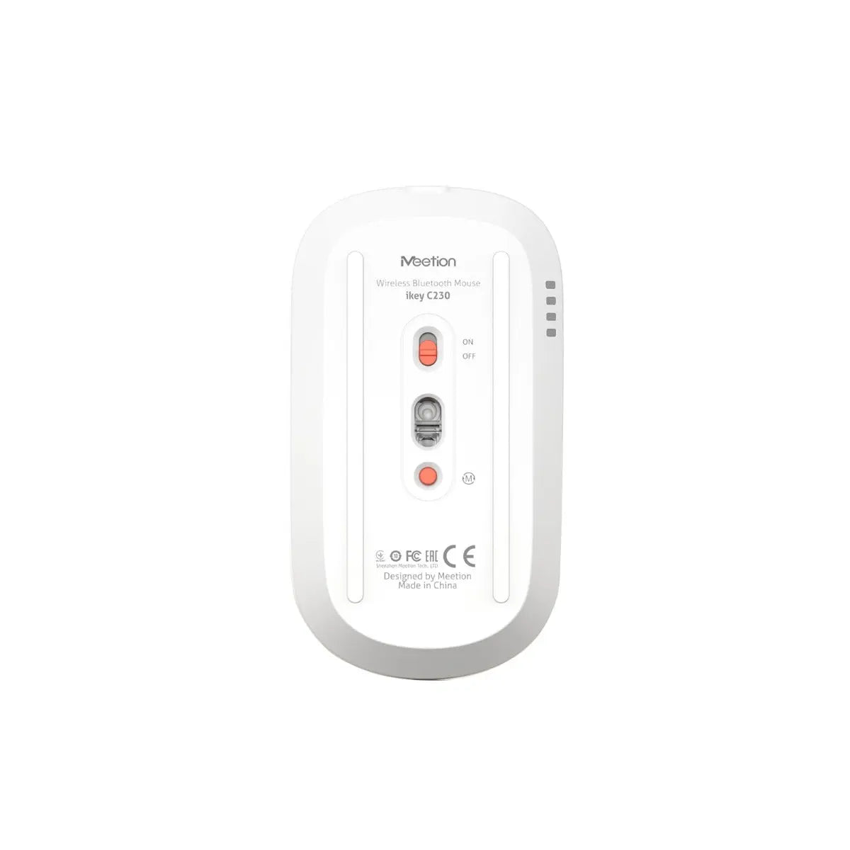 Meetion MT-C230MW Σετ Πληκτρολόγιο & Ποντίκι 2.4G Bluetooth Λευκό US
