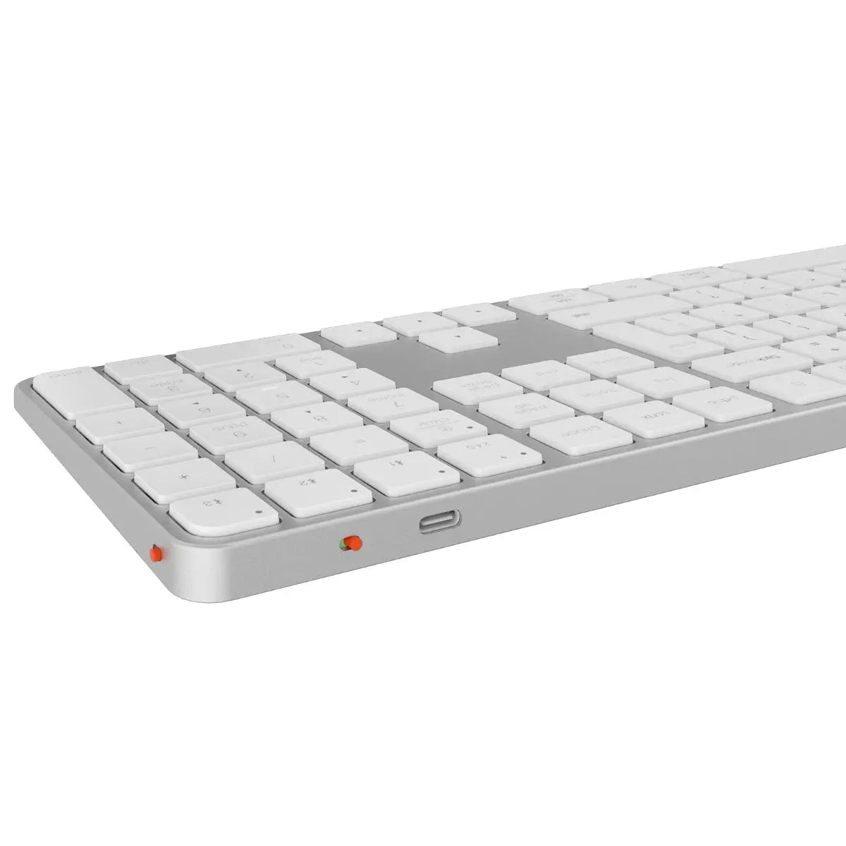 Meetion MT-K230MW Πληκτρολόγιο 2.4G Bluetooth Λευκό US