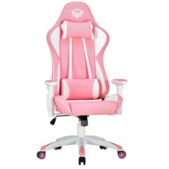 Meetion MT-CHR16 Gaming Chair / Pink + White