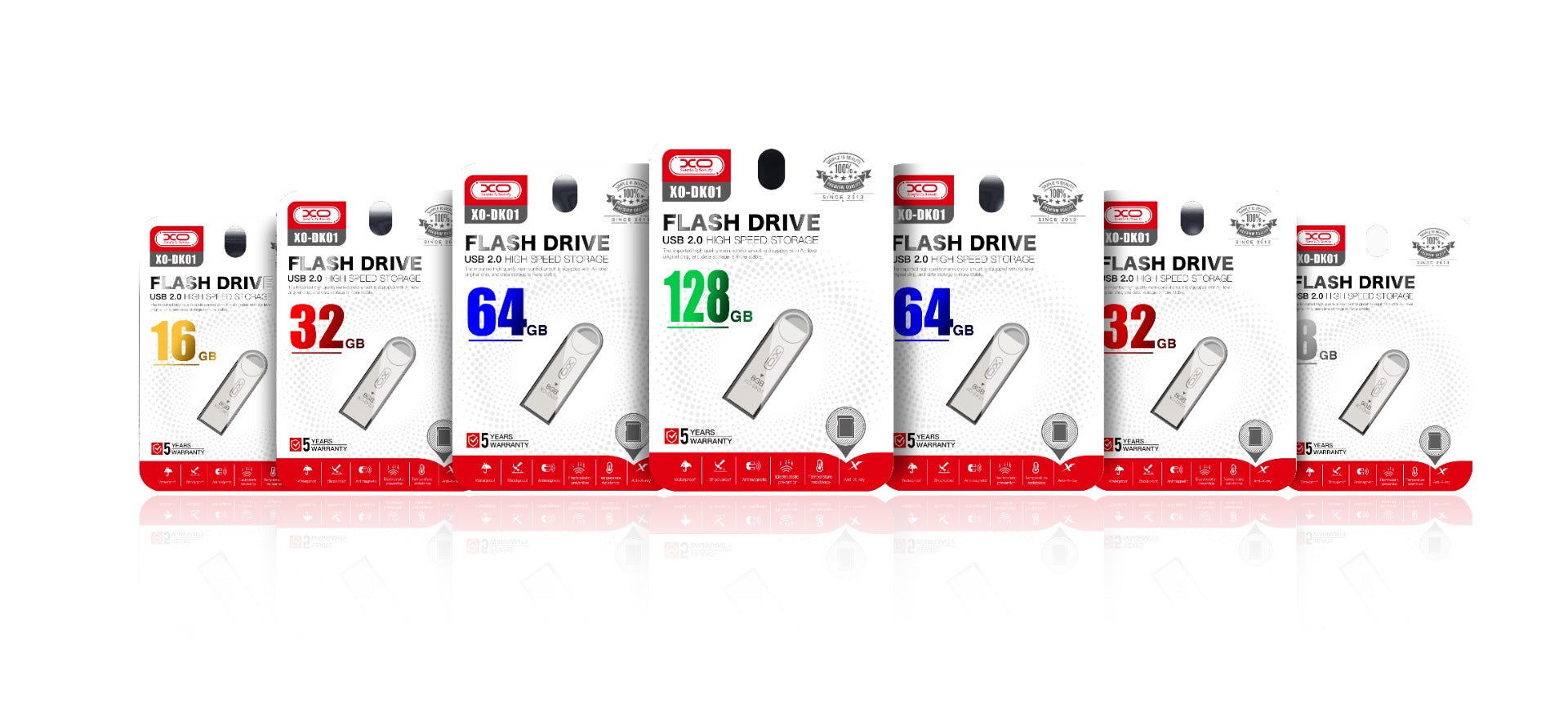 XO DK01 Στικάκι 64GB USB2.0