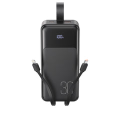 XO Power Bank PR250 USB-C 20W / USB-A 22,5W με Ψηφιακή Οθόνη