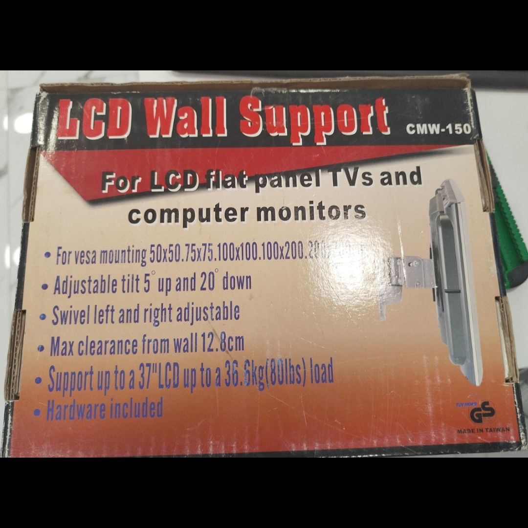 CMW-150 Επιτοίχεια Βάση Τηλεόρασης LCD έως 37"