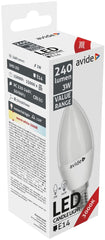 Avide Λάμπα LED Κερί 3W E14 Θερμό 3000K Value