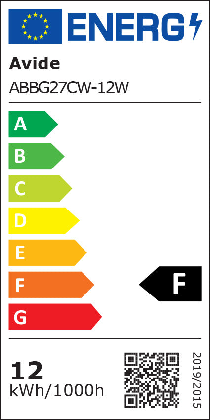 Avide LED Bulb Common 12W E27 Cool 6400K Value