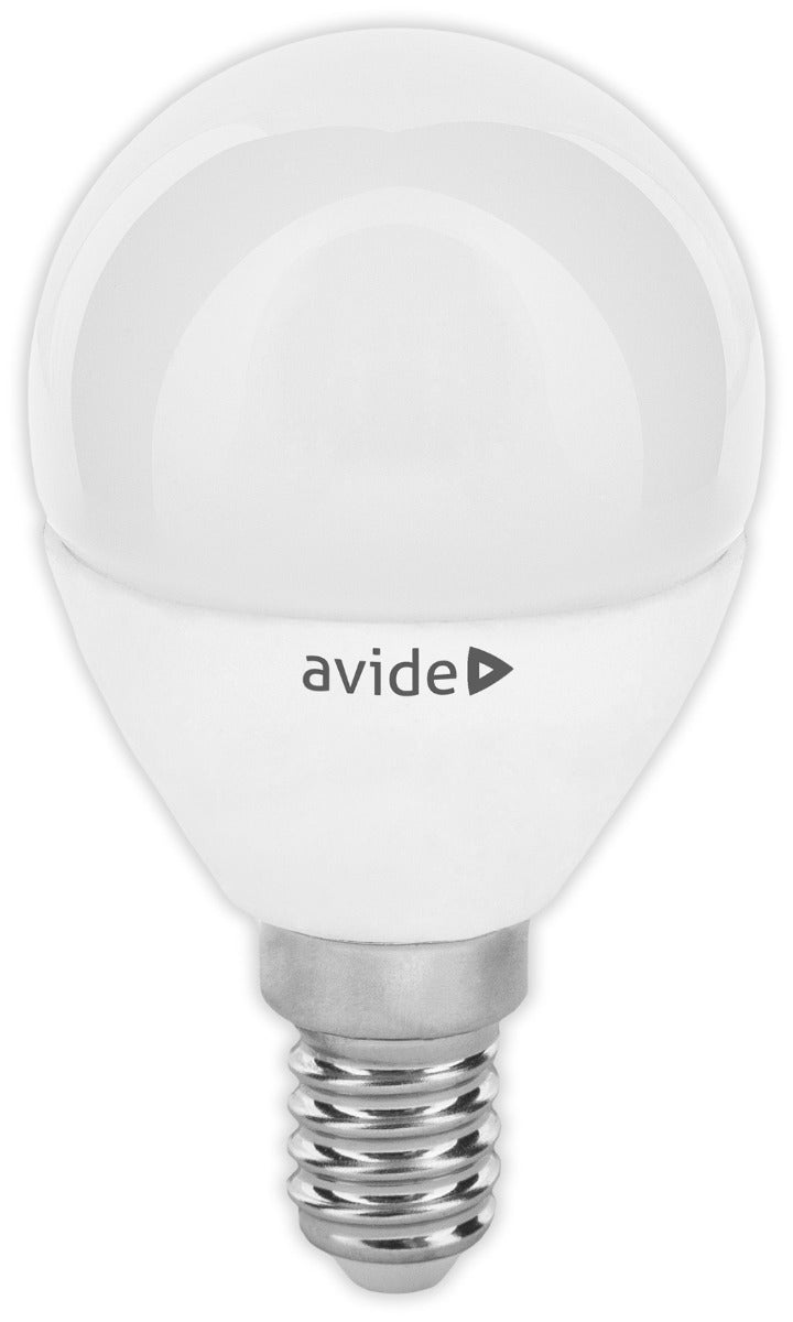 Avide Λάμπα LED Σφαιρική 7W E14  Ψυχρό 6400K Value