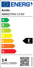Avide LED Bulb Bright Stick T45 13.5W E27 White 4000K