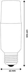 Avide LED Bulb Bright Stick T45 13.5W E27 White 4000K