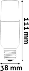 Avide LED Bulb Bright Stick T37 9.5W E27 NW 4000K