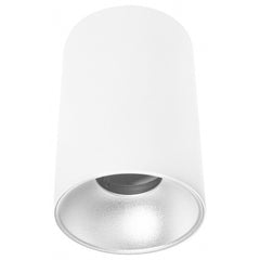 Avide GU10 Spot Light Round White - Silver