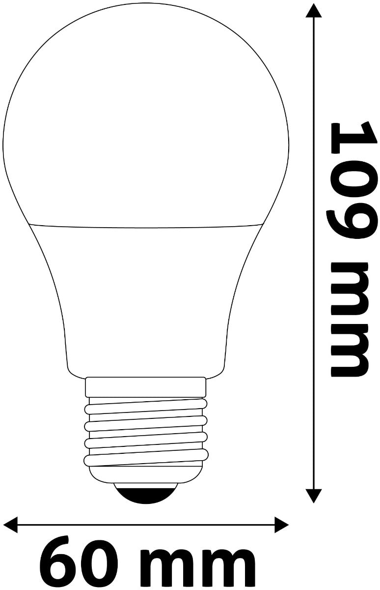 Avide Λάμπα LED Κοινή A60 11W E27 Ψυχρό 6400K