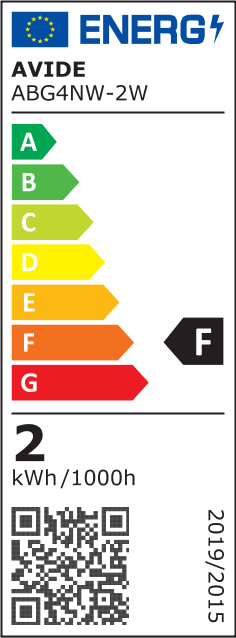 Avide Λάμπα LED 2W G4 160° Λευκό 4000K