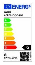 Avide LED Φωτιστικό Γραφείου Αναδιπλούμενω DC 5V 8W