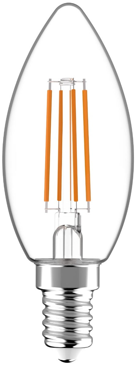 Avide LED Filament Candle Lamp 4.5W E14 NW 4000K