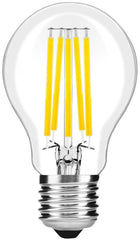 Avide Λάμπα LED Filament Κοινή 12W E27 A65 360° Λευκό 4000K High Lumen