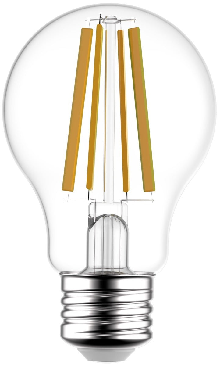 Avide Λάμπα LED Filament Κοινή 8.5W E27 Θερμό 2700K High Lumen