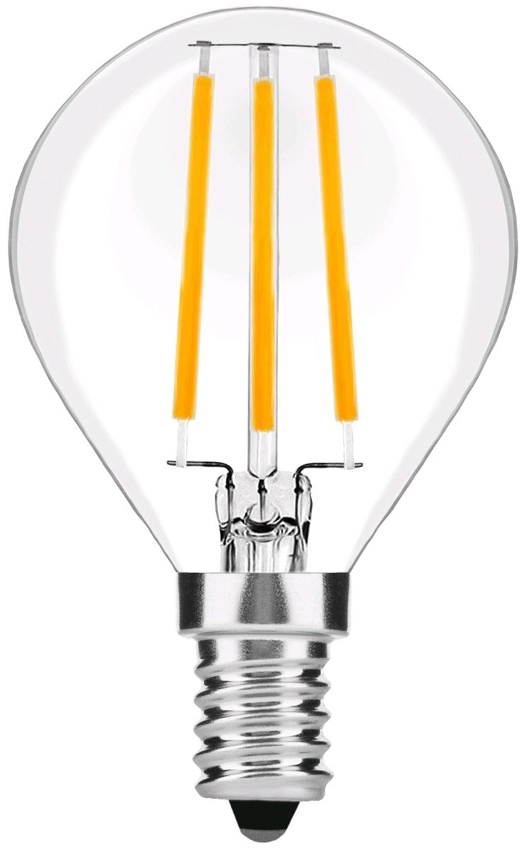 Avide LED Filament Bulb Spherical 4W E14 360° White 4000K