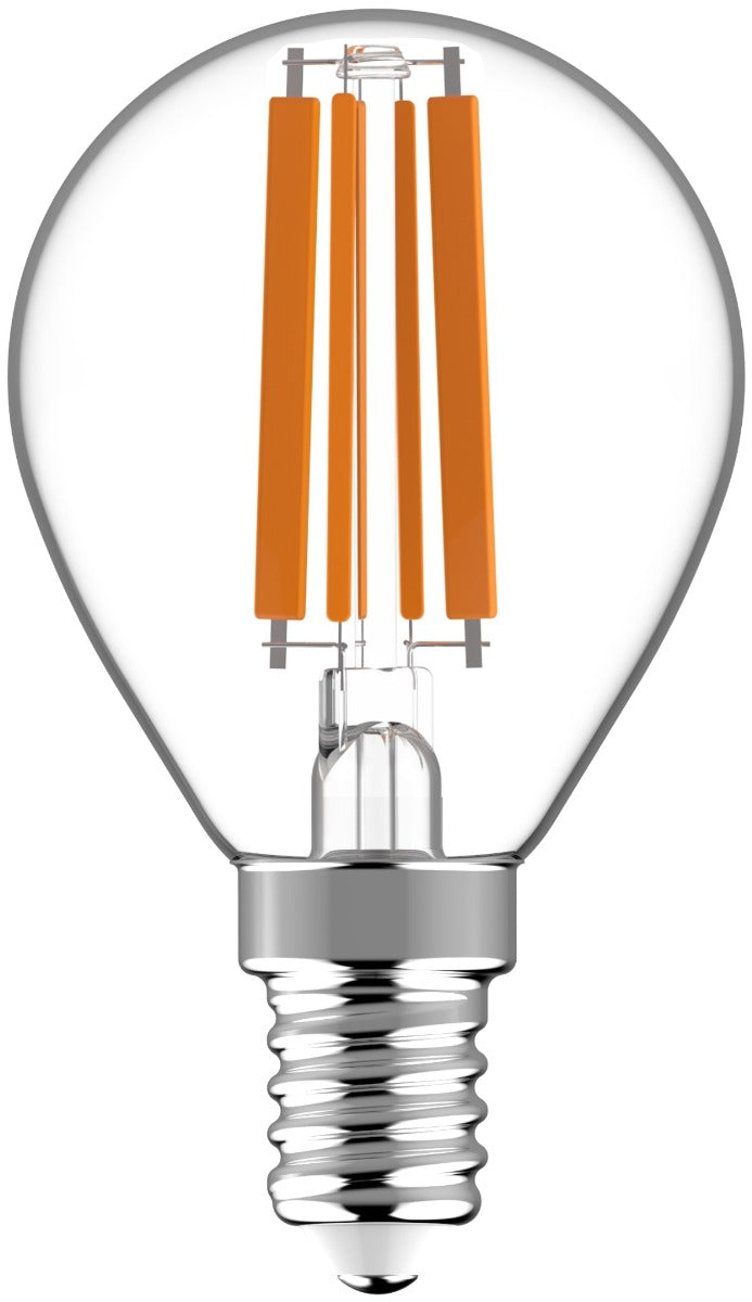 Avide LED Filament Mini Spherical Bulb 6.5W E14 WW 2700K High Lumen