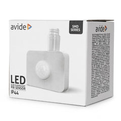 Avide Προβολέας LED με Αισθητήρα PIR Λευκό