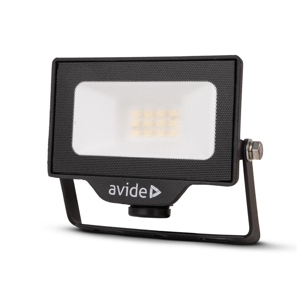 Avide LED Προβολέας SMD 10W CW 6400K Opt.PIR
