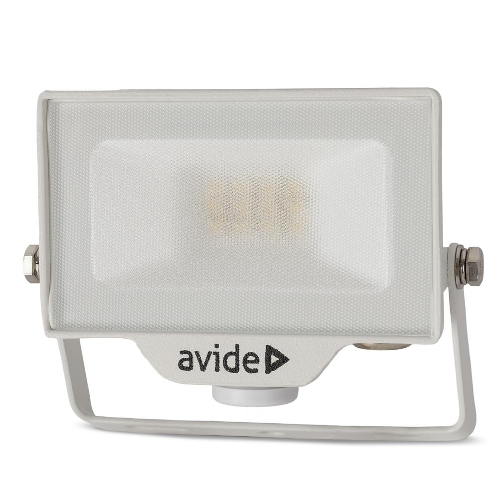 Avide Προολέας LED SMD 10W NW 4000K Opt.PIR Λευκό