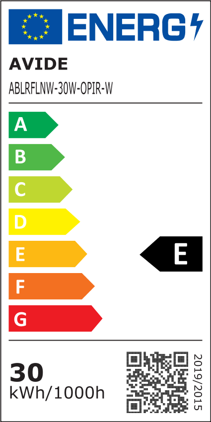 Avide Προβολέας LED SMD 30W NW 4000K Opt.PIR Λευκό