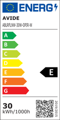 Avide Προβολέας LED SMD 30W NW 4000K Opt.PIR Λευκό