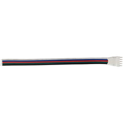 Avide Αρσενικό Καλώδιο Σύνδεσης για LED Ταινία 12V RGB+W με 5 Pin