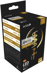 Avide Λάμπα LED Soft Filament G80 4.5W E27 EW