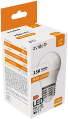 Avide Λάμπα LED Σφαιρική G45 2.5W E27 Λευκό 4000K