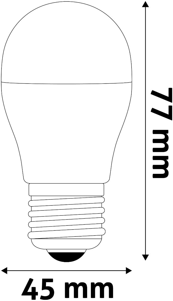 Avide LED Bulb Spherical G45 2.9W E27 Warm 3000K Super High Lumen