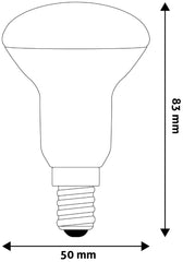 Avide Λάμπα LED R50 4.9W E14 Ψυχρό 6400K