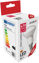 Avide LED Bulb R50 4.9W E14 WW 3000K