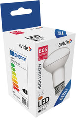 Avide Λάμπα LED R63 8W E27 Ψυχρό 6400K