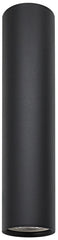 Avide GU10 Φωτιστικό Spot Στρογγυλό Μαύρο 170mm