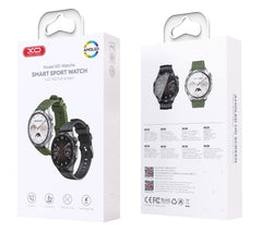 XO Watch4 AMOLED Smart Αθλητικό Ρολόι Κλήσεων Μαύρο