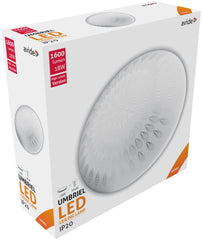 Avide LED Μοντέρνα Πλαφονιέρα Οροφής Umbriel (Raindrop) 18W 330x100mm