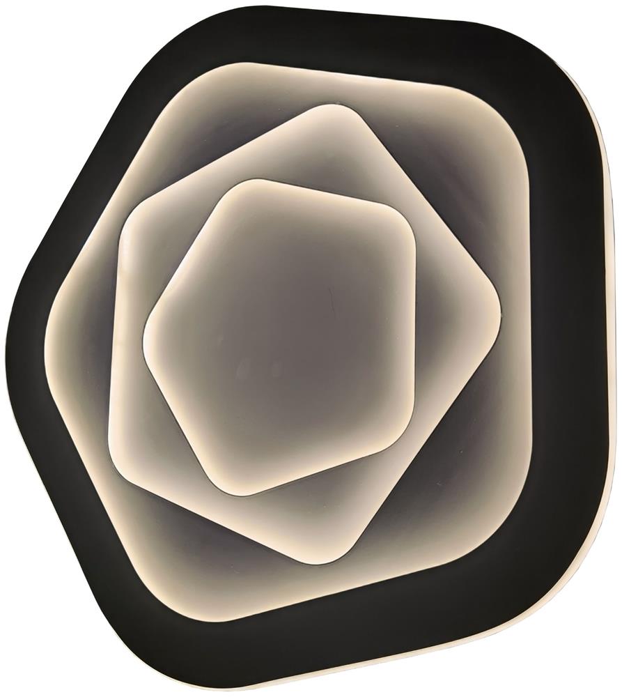 Avide Modern Ceiling Light Design Oyster Adair 102W(51+51) with RF Remote Control