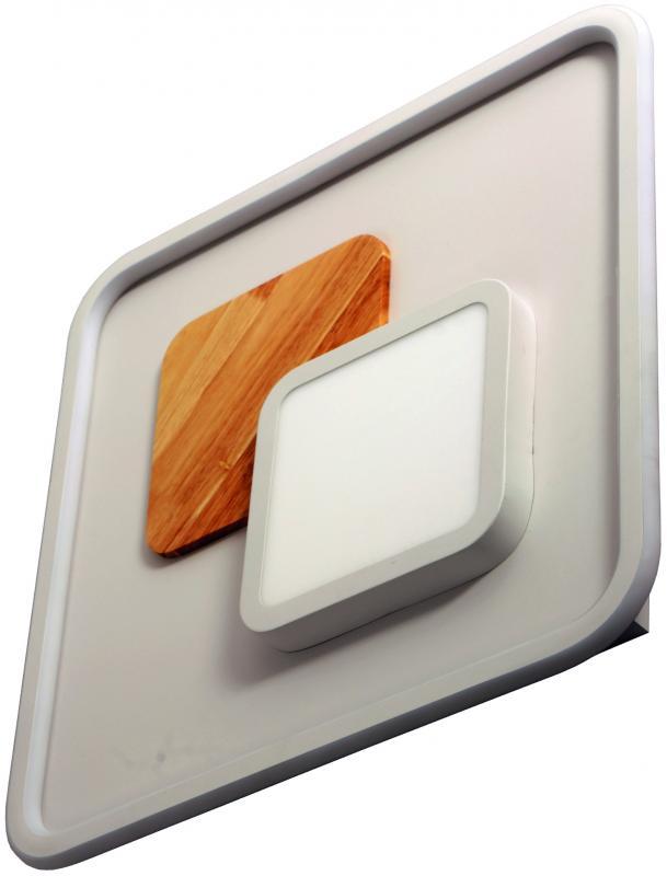 Avide Modern Ceiling Light Oyster Koa 90W with RF remote control