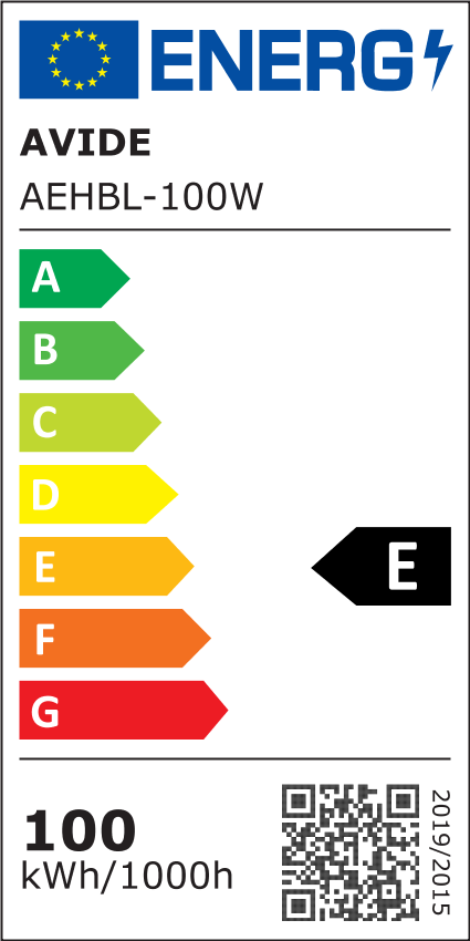 Avide LED Φωτιστικό Καμπάνα 100W 192pcs 110lm/W 120°