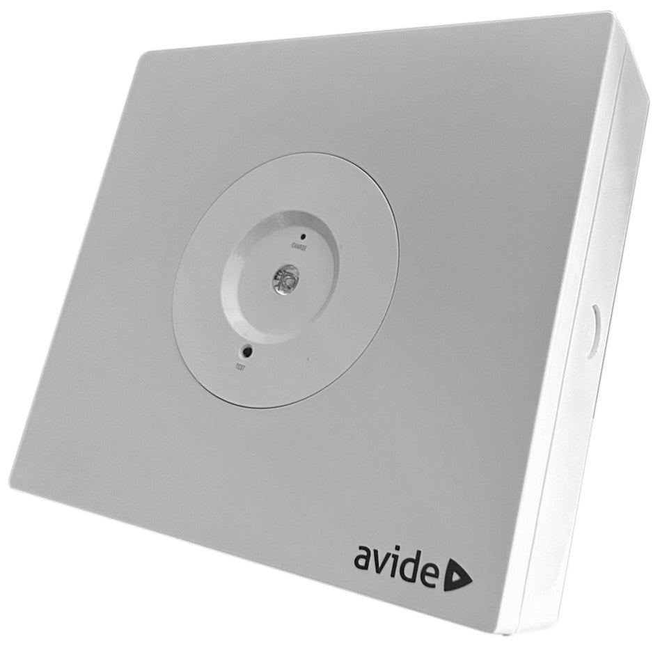 Avide Χωνευτό Φωτιστικό Εξόδου Ασφαλείας - Area Optic 3W