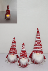 Artezan Christmas Dwarf 21cm with LED Nose 2xCR2032 incl.