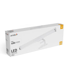 Avide LED Round Mirror/Wall Light Plastic Chrome 300mm NW 4000K 5W IP44