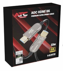 ATC AOC HDMI 2.1V 8K Premium Οπτικό Καλώδιο 10m