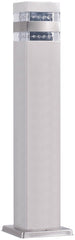Avide Εξωτερικό Φωτιστικό Κήπου Κολώνα Jolla LED 2W NW 500mm IP44 Satin Nickel