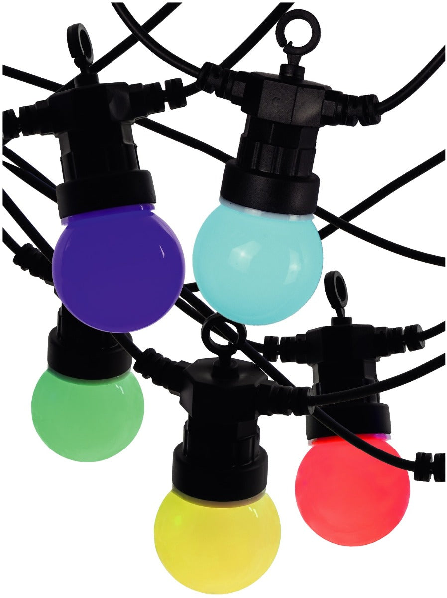 Avide Εξωτερική Γιρλάντα 5m RGB linkable - με Τηλεχειριστήριο