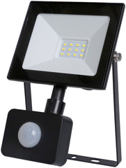 Avide LED Προβολέας Slim SMD  10W Ψυχρό 6400K Φωτοκύτταρο Value
