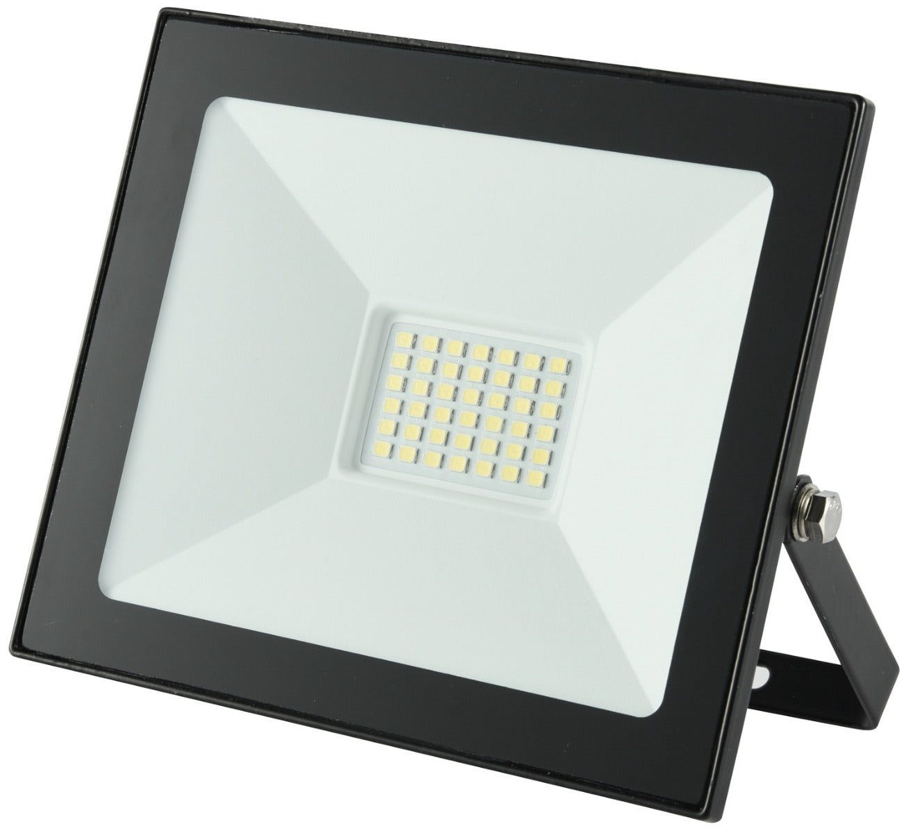 Avide LED Προβολέας Slim SMD  30W Ψυχρό 6400K Value