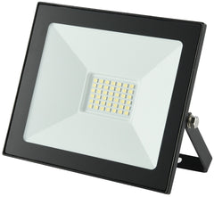 Avide LED Προβολέας Slim SMD  30W Ψυχρό 6400K Value