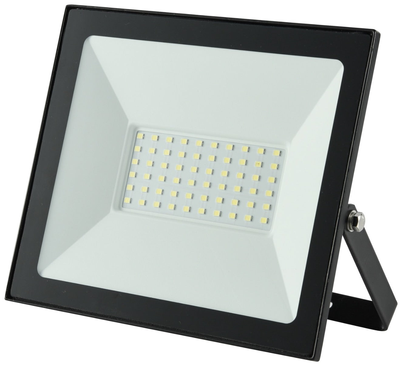 Avide LED Προβολέας Slim SMD  50W Ψυχρό 6400K Value